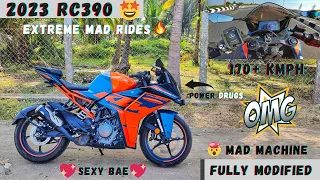 KTM Rc390😈-Ride Review/Mad Power🤯/Escaped From Accident😱/Pocket Rocket🚀/Exhaust💥/@Track_Twister