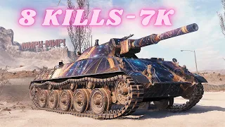 Rheinmetall Panzerwagen 8 Kills 7K Damage  World of Tanks Replays 4K The best tank game