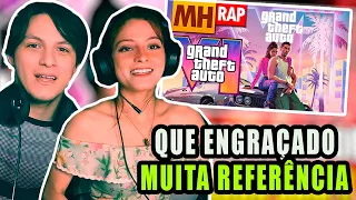 REACT Tipo GTA ⭐⭐⭐⭐⭐ | (Grand Theft Auto VI) Prod. Sidney Scaccio | MHRAP