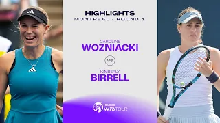 Caroline Wozniacki vs. Kimberly Birrell | 2023 Montreal Round 1 | WTA Match Highlights