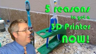 5 reasons to buy a 3D printer, even if you're not a 3D designer