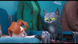 The Secret Life of Pets 2 - Max meets some pets in the vet waiting room
