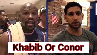 Professional Boxers Predict: Khabib vs Conor Mcgregor (Amir Khan, Floyd Mayweather)
