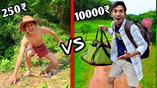 JUNGLE SURVIVAL CHALLENGE | Low Budget Jungle Survival Challenge