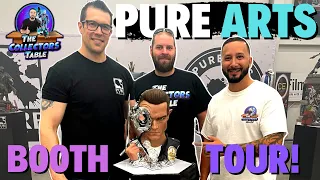 PURE ARTS Statue Booth Tour : Terminator, Assassins Creed and more!