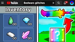 I Tested 3 GAMEBREAKING Glitches In Roblox BedWars!