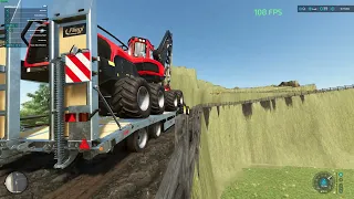 Farming Simulator 22 -DEUTZ FAHR-  (Logitech g29 + Logitech 3d extreme pro)