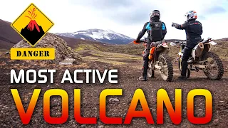 Riding around Iceland's most active volcano- Hekla!