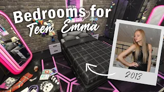 Building bedrooms for all my awkward teen phases │ part 1