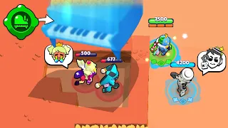 *OMG* OP GRAY's GADGET BROKEN ALL BRAWLERS🎹 Brawl Stars Funny Moments, Wins, Fails, Glitches ep.978