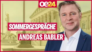 Das oe24-TV-Sommergespräch mit Andreas Babler