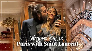 Paris I am back!! Enjoying the city of love with Filippo and YSL Vlogmas 12 | Tamara Kalinic