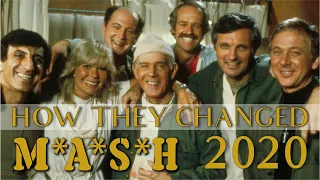 M*A*S*H* cast then and now 2020 MASH how they changed