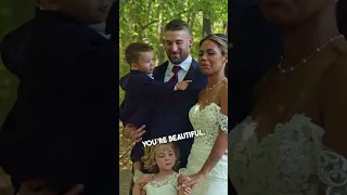 Little boy seeing his mom for the first time at her wedding ❤️