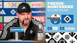 RE-LIVE: PRESSEKONFERENZ I 33. Spieltag I SC Paderborn vs. HSV