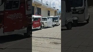 Los moto taxis medio de transporte de Huejotzingo Puebla