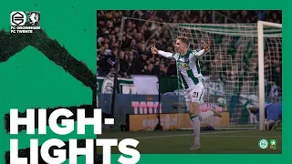 Highlights: FC Groningen - FC Twente