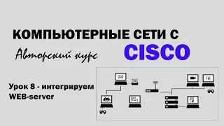 Компьютерные сети с CISCO - УРОК 8 - Интегрируем Web-server