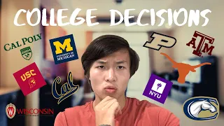 COLLEGE DECISION REACTION 2020 *average student* (Stats, Extracurriculars, Reveal)