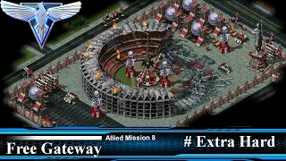 Red alert 2 | Allied campaign mission 8 Free Gateway (Extra Hard)