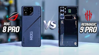 Asus ROG 8 Pro VS Red Magic 9 Pro: The Best Gaming Phone