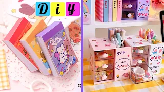 💜 Easy Craft Ideas / paper craft / school hacks / easy to make / how to make