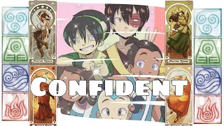 AMV Confident! (ft Avatar the last airbender)