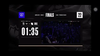 2022 World championship final DRX vs. T1 G5 Silver script