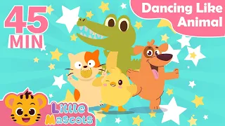 Dancing Like An Animal + Funky Animals + more Little Mascots Nursery Rhymes & Kids Songs