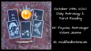 October 29th Daily Astrology Horoscope (+Tarot Reading!)