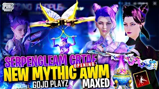 Glazing Ripple Spin Opening🔥| Serpengleam Ultimate Set Opening | Serpengleam Awm Maxed Out #pubg