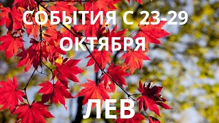 ЛЕВ ♌️ ТАРОСКОП С 23-29 ОКТЯБРЯ/ OCTOBER-2023 от Alisa Belial.