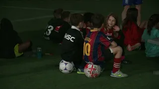 Young soccer players in Nassau County treated to World Cup watch party