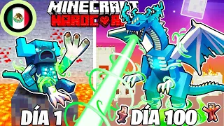 SOBREVIVÍ 100 DÍAS como un WARDEN CAMBIA FORMA en MINECRAFT HARDCORE!