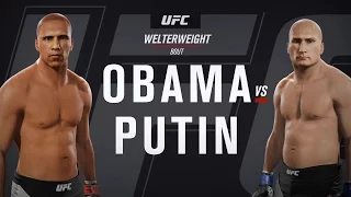 EA Sports UFC 2 - BARACK OBAMA vs VLADIMIR PUTIN | Gameplay (HD) [1080p60FPS]