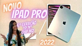 iPad Pro 6ª Geração 128GB 12,9 polegadas Chip M2 VALE A PENA? Meu unboxing e opinião sincera!