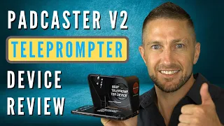 BEST Teleprompter Device Review in 2023: Parrot Padcaster V2 | for iPhone & Samsung