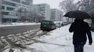 Munich in Snow 4K
