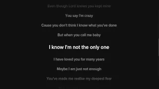 Sam Smith - I'm not the only one OFFICIAL INSTRUMENTAL