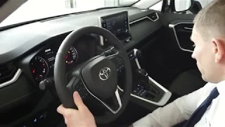 Все кнопки управления Toyota RAV4 2.0 CVT 4WD Комфорт 2020г. Инструктаж в салоне. Мнение владельца