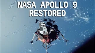 NASA Apollo 9 in great 4K images (colors restored by me)