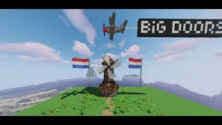 Minecraft Spigot - Big Doors Plugin - Showcase