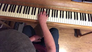 “She’s Not There” (The Zombies) piano groove for Justin. Part 1.