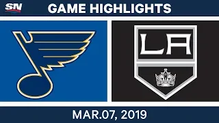 NHL Highlights | Blues vs. Kings – Mar 7, 2019