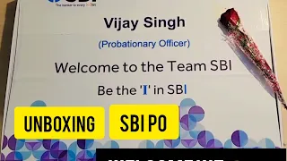 SBI PO Welcome Kit Unboxing !!! 🤩🤩💙 #sbipowelcomekit #unboxingvideo #sbi #sbiwelcomekit