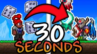 Terraria, but Every 30 Seconds I get a Random Item