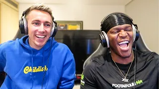 KSI REACTS TO MY REDDIT