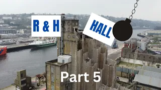 First Silo Nearly Demolished | R. & H. Hall Demolition Part 5