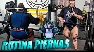 4H de ENTRENO de PIERNA a 15 SEMANAS de COMPETIR 🦍☠️