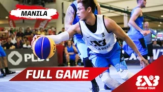 Manila West (PHI) vs Longshi (CHN) - Quarter Final - Full Game - Manila - 2015 FIBA 3x3 World Tour